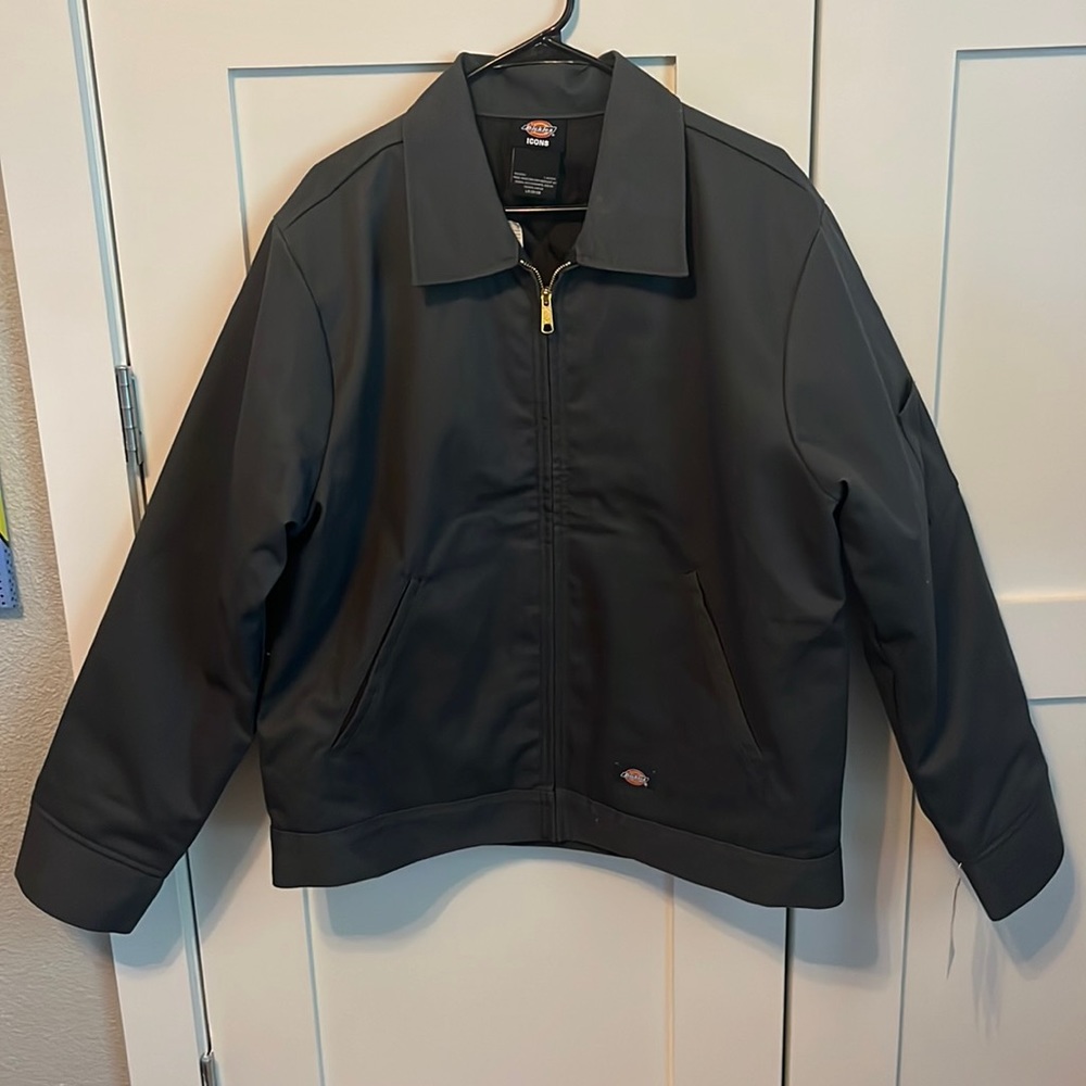 Gray Size large dickies Eisenhower jacket